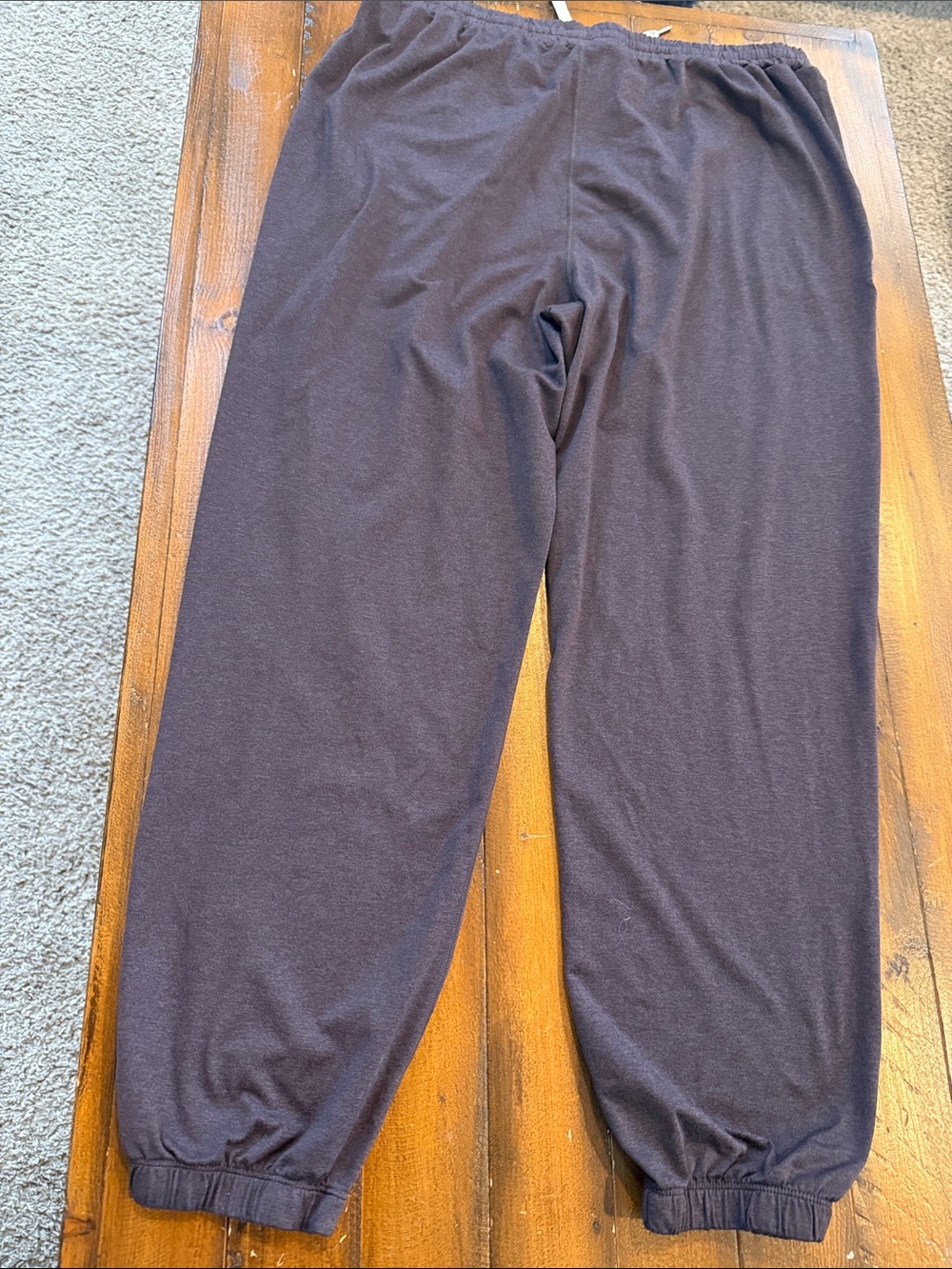 Vuori Women's Dark Brown Drawstring Jogger Pants - Picture 3 of 3